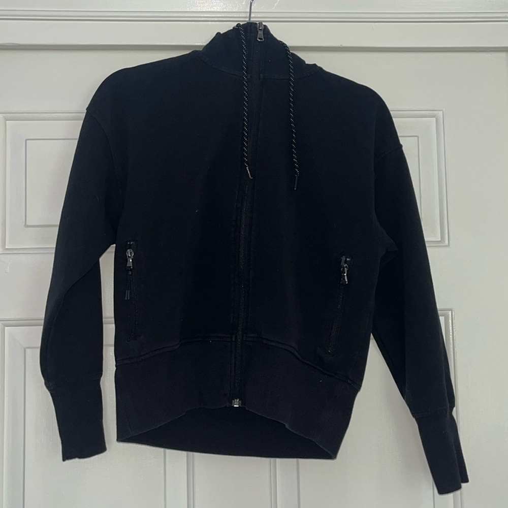 Black Zip up Old Navy Hoodie Size Small